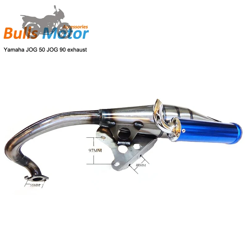  Полная выхлопная система для Yamaha JOG труба гоночного JOG50 3KJ 3RY 4JP 4LV JOG90 ZR EVO 3KJ-W004 50 90