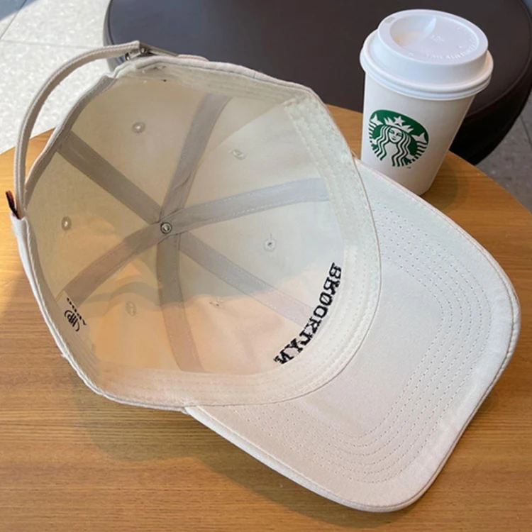 Hot Sale 3D Letter Embroidered Sunshade Hat Custom Embroidery Curved Brim Sport Baseball Cap 6 Panel Custom Logo