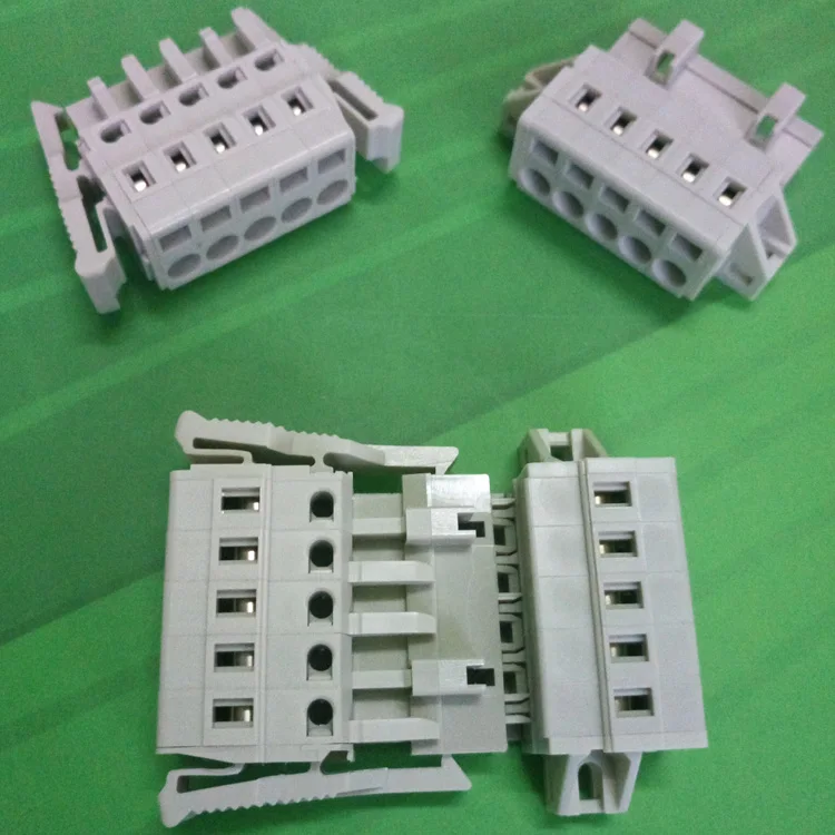 Durable using low price spring wire terminal bayonet connector springs Plug-in spring terminal