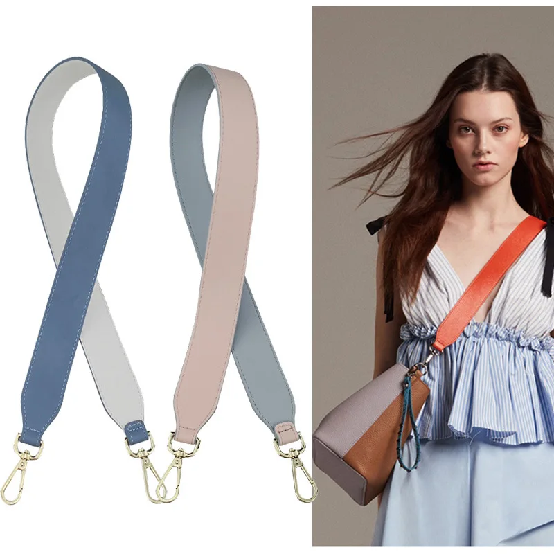 Factory Wholesale Crossbody Bag Accessories Adjustable Long Shoulder Belt Genuine Leather Bag Straps