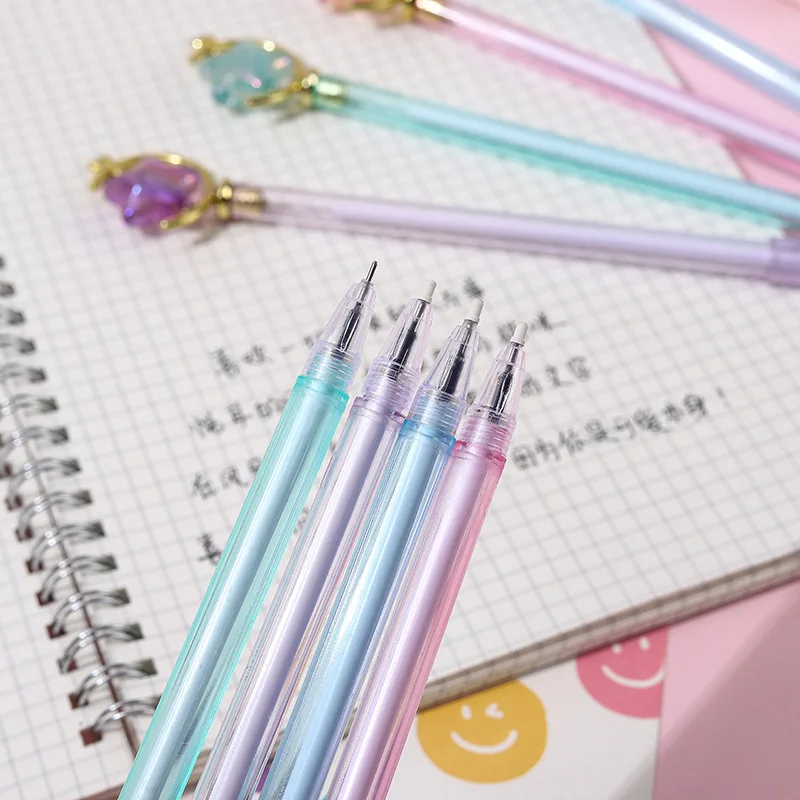 Creative Korean version of the stars magic wand neutral pen students high value small fresh signature pen