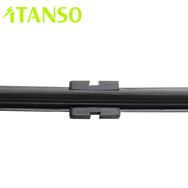 11pcs Adaptors Multi-Clip Flat Wiper Blade Rear Windshield Wiper Arm with Blade Replacement