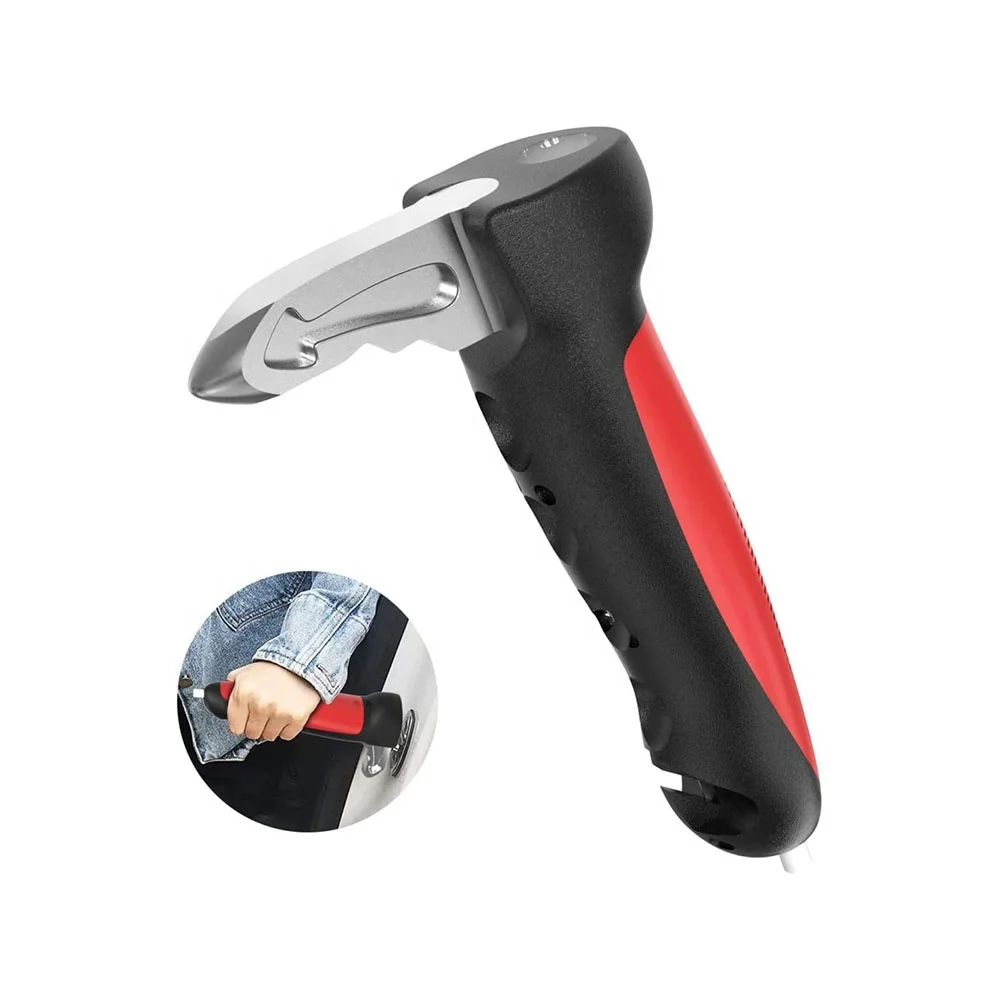Portable Vehicle Support Handle 5 in1 Elderly Car Handle with LED Flashlight