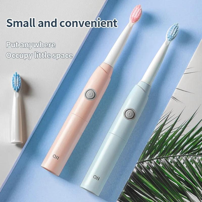 New Electric Toothbrush Smart Wholesale Hot Sale With Replaceable Battery Powered Oem Sonic Toothbrush For Adult Waterproof