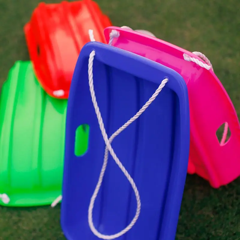 Hot Selling Plastic Snow Sledges Tube Grass Sand Slider for Kids