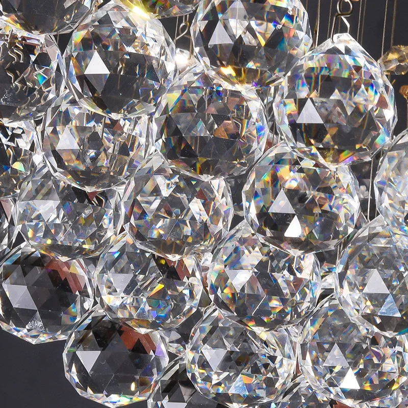 High Quality Corridor Dressing Room Cloakroom Famous Small Pendant Lighting Fixture Nordic K9 Crystal Chandelier