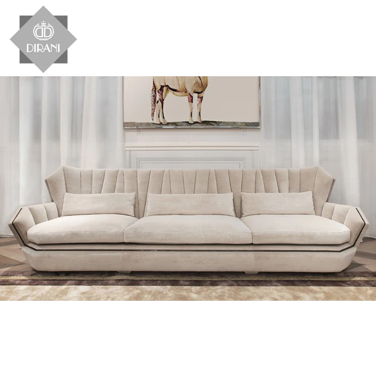 italian sofa set modern white leather sectional sofa lounge suite for living room luxury wedding chair