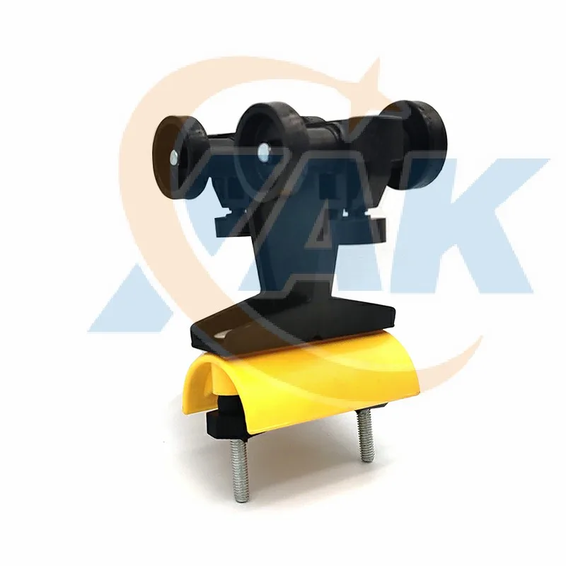 Light Weight Overhead bridge crane system rail parts and fittings cable tray sliding block wholesaler Wuxi New Aokai