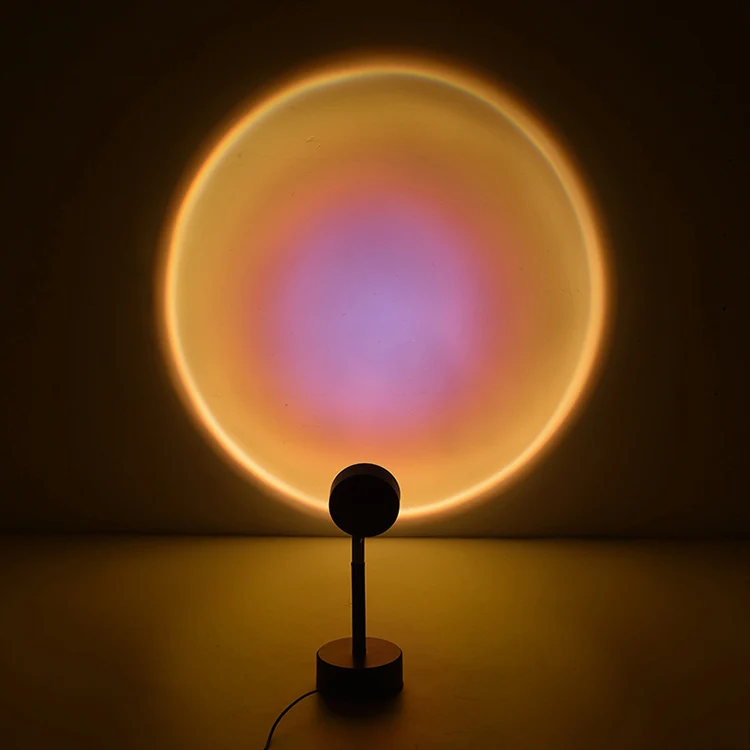 Led Outdoor Indoor Floor Lamp Modern Luxury Living Room Decoration Lighting Romantic Lights Rainbow Projector Night Light