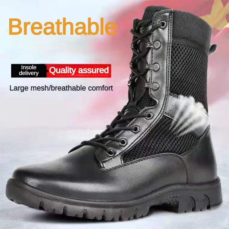 High Quality Wholesale Custom Cheap professional Hiking Shoes Outdoor Safety Protection Breathable hiking Combat boots
