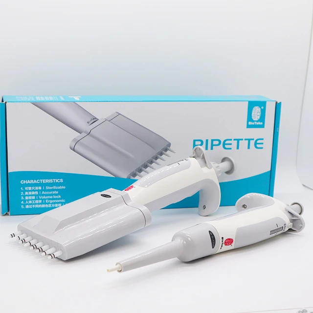 Bioteke Single Channel Adjustable Volume Micropipette 0.1ul-10ml for laboratory pipette