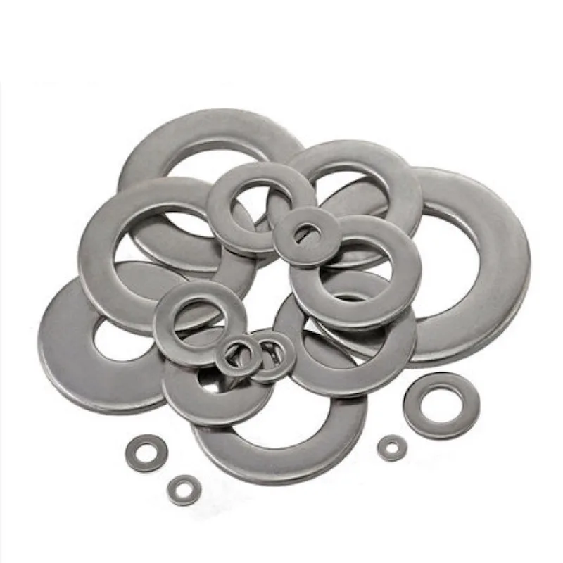 Custom Stainless Steel Metal Gaskets Washers Carbon Brass Copper Ring Flat Washer Gasket