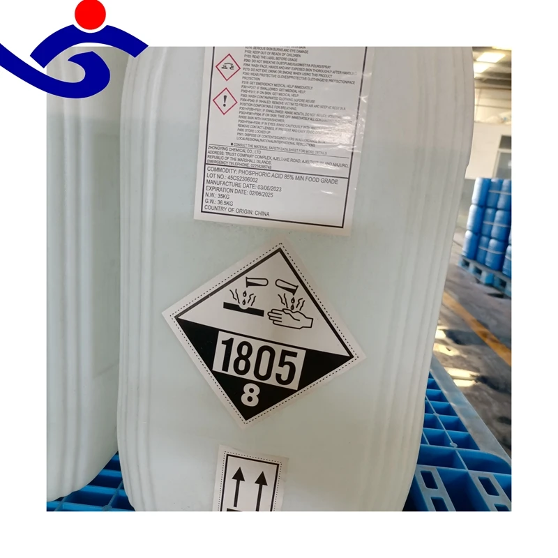 Высококачественная Фосфорная кислота 85% пищевой