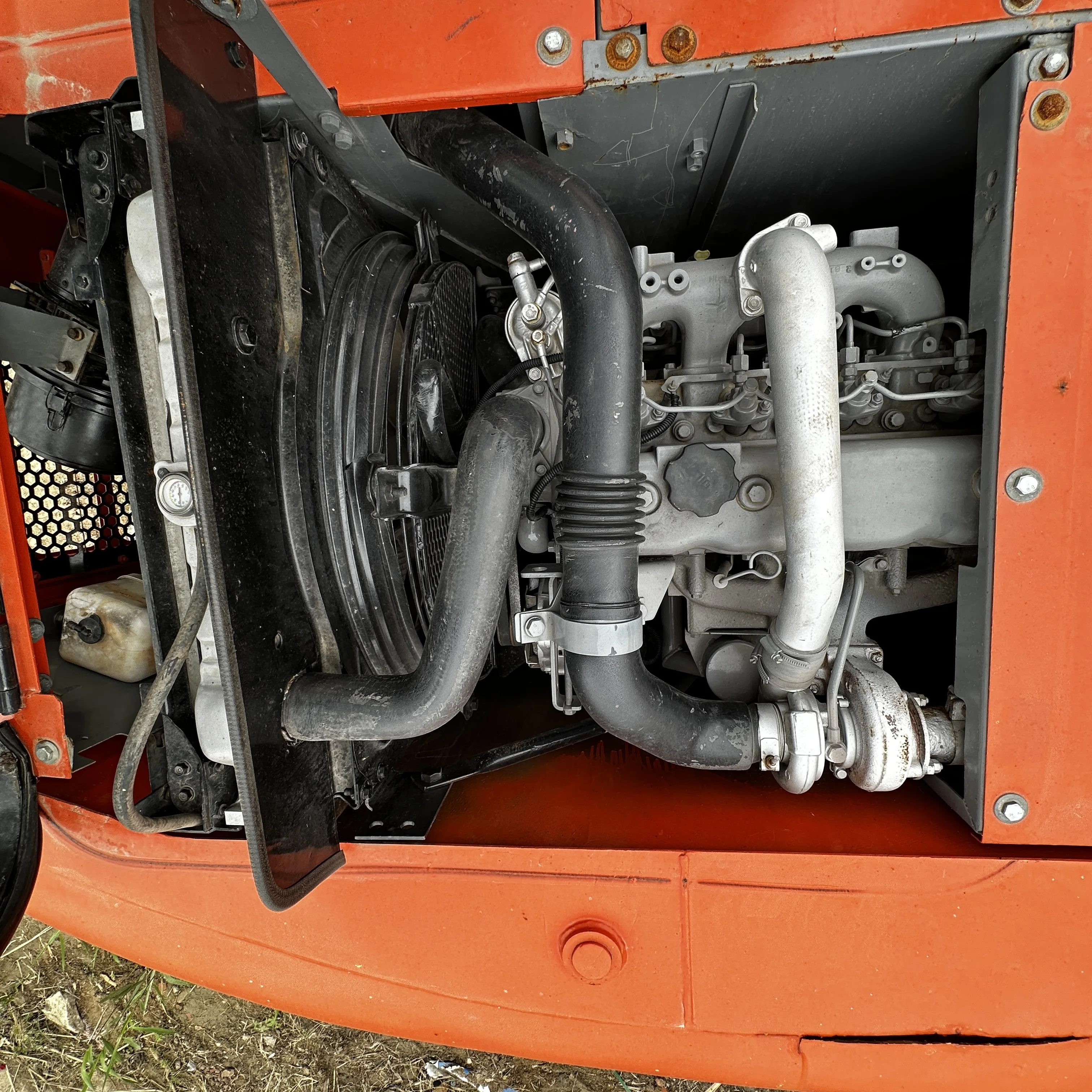 Nice Condition Used Hitachi ZX120-6 12-Ton Crawler Excavator from Japan with Isuzu Engine & Gear Core Components