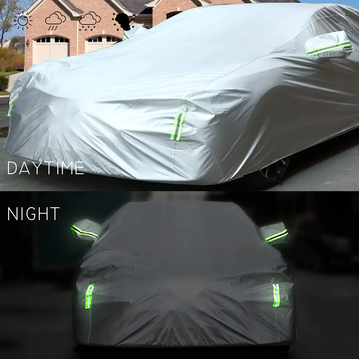 car cover waterproof all weather sun rain snow dust  outdoor heavy duty car covers for automobiles