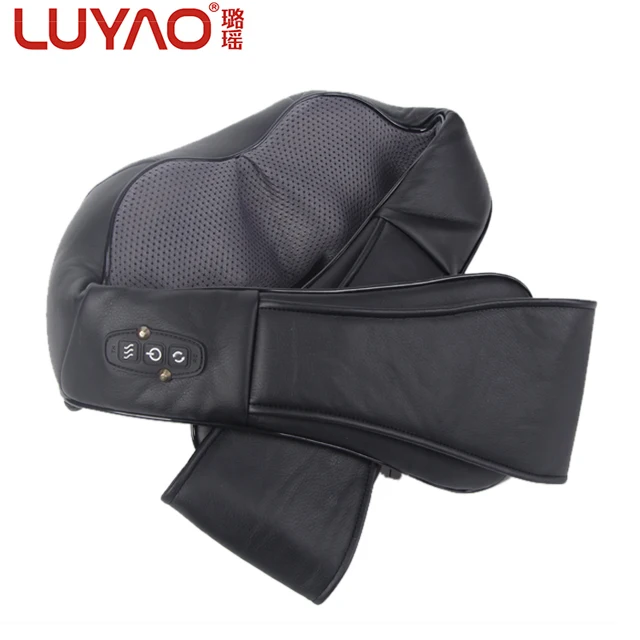 LUYAO Linen Cover Kneading Neck Shoulder Massager Back Massage Belt Massage Shawl