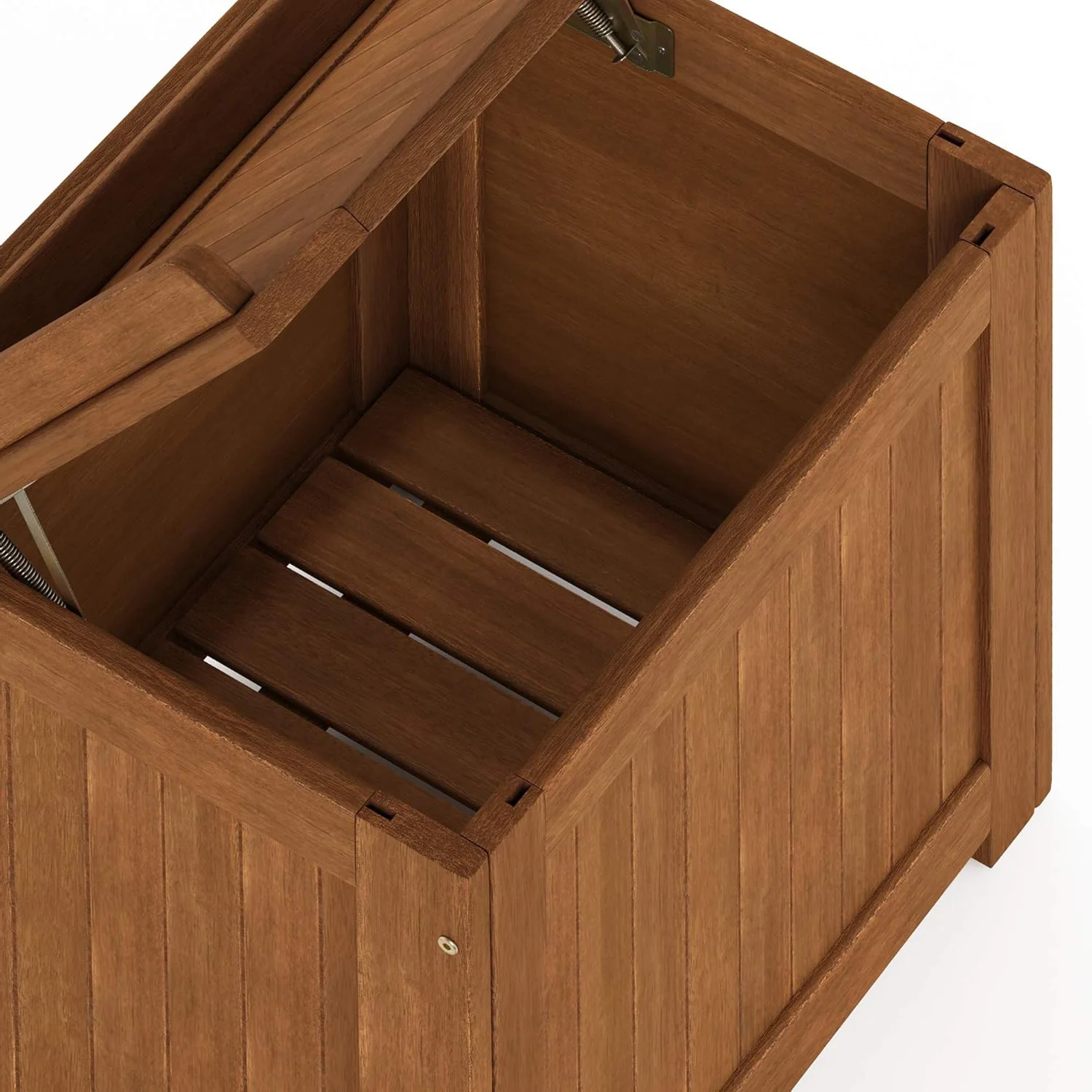 Weather Resistant Garden Patio Storage Deck Box Outdoor Hardwood Storage Box