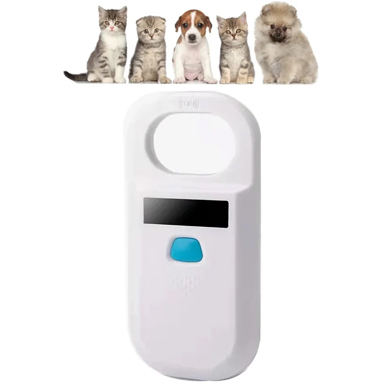 CMRFID 134.2khz 125khz handheld EMID FDX-B animal microchip cards reader rfid pet tag chip dog microchips reader scanner