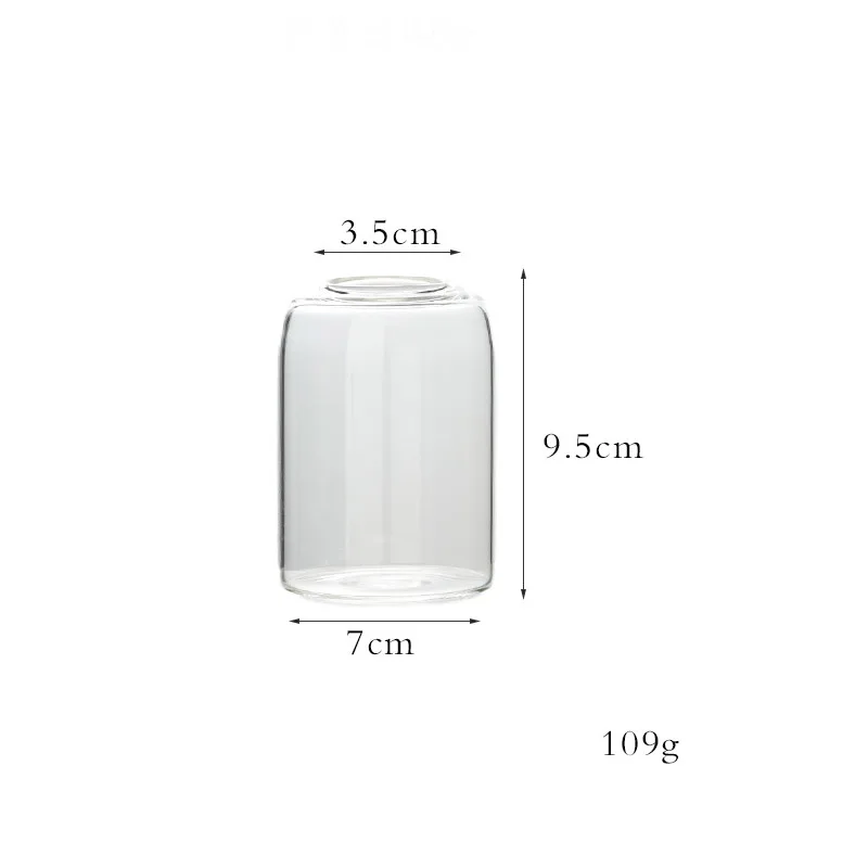 Wholesale Small Glass Vases Clear Cylinder Vases for Centerpieces for Serene Spaces and Wedding Home Decor