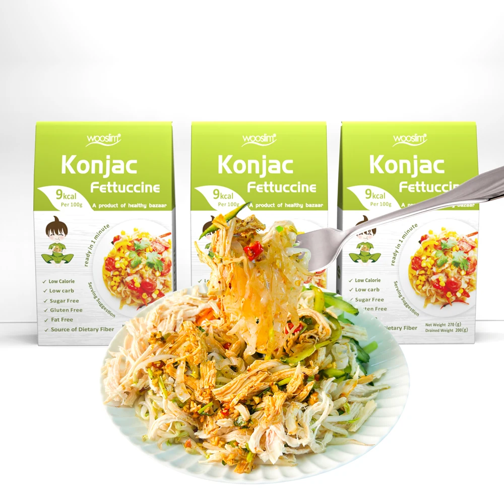 Wholesale Organic Low Carb Gluten Free Konjac Noodles for a Healthy and Convenient Meal Replacement Option