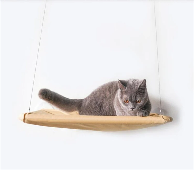 Hot selling cat hammock window hanging sucker hanging bed swing cat sunbathing cat sofa