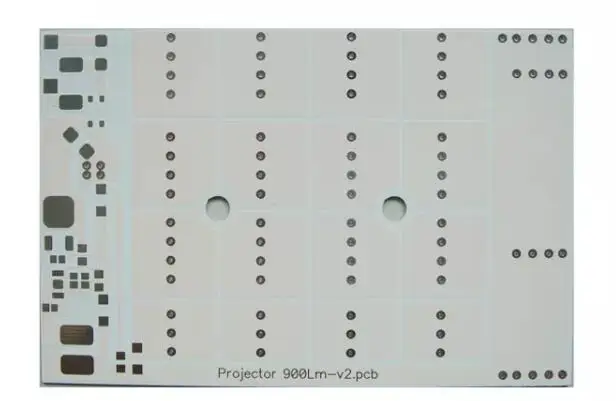 LED SMD5050 Aluminum  pcb board  with lens for street lights