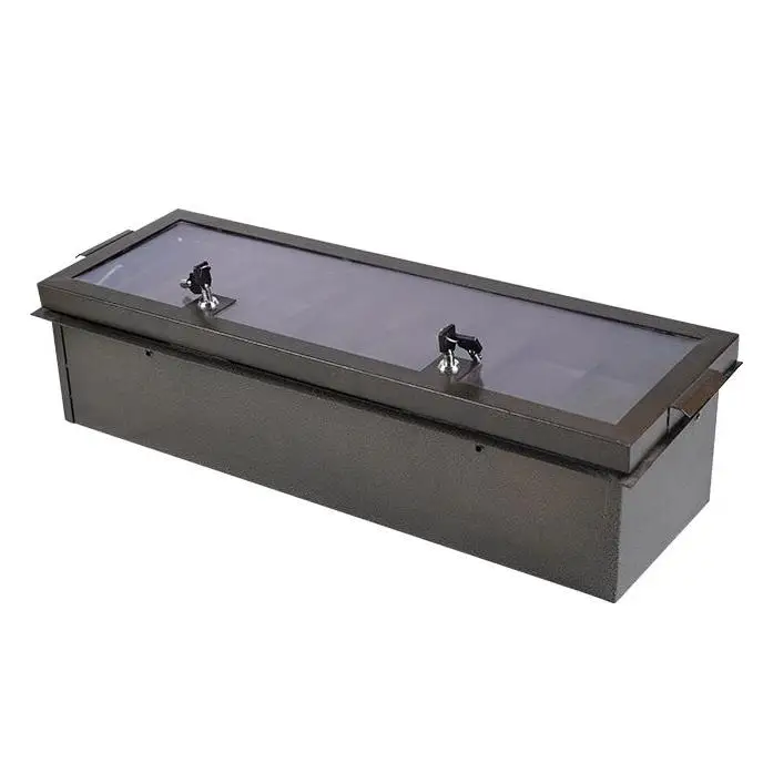 YH Luxury Design 27 Inch Baccarat Tables 2 Layers Lockable Poker Chip Tray for Gambling