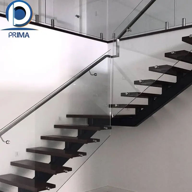 PRIMA Hot Sales Solid Wood Oak Stair Parts Furniture Component Wood Stair Tread Step Staircase Wood Stair Tread