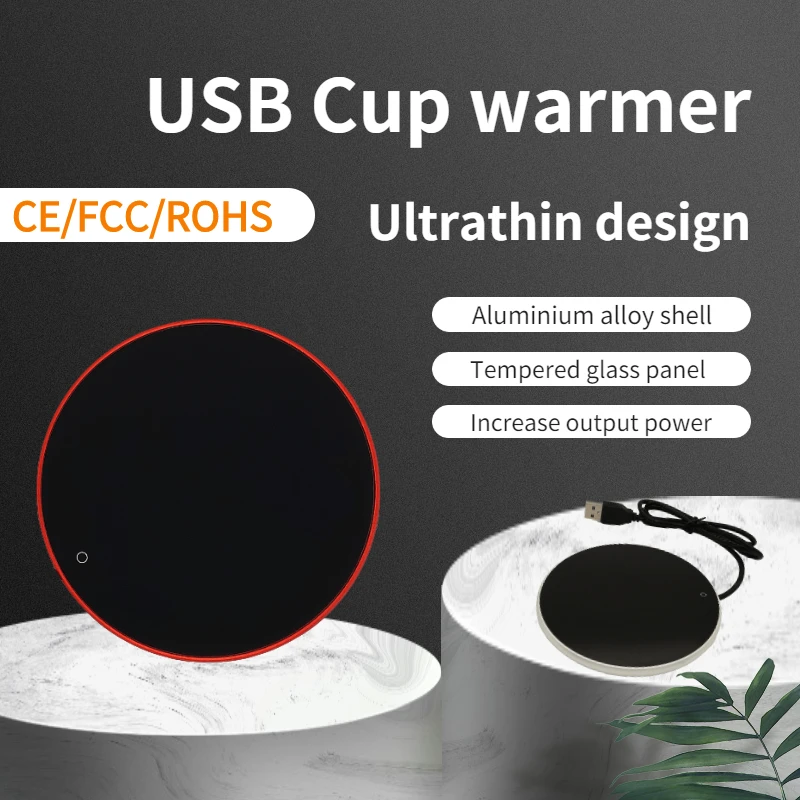 2021 Cheap Factory Price Coffee Mug Cup Warmer Plate Car Cup Holder Warmer mug warmer coffee mug cup warmer  mug heater