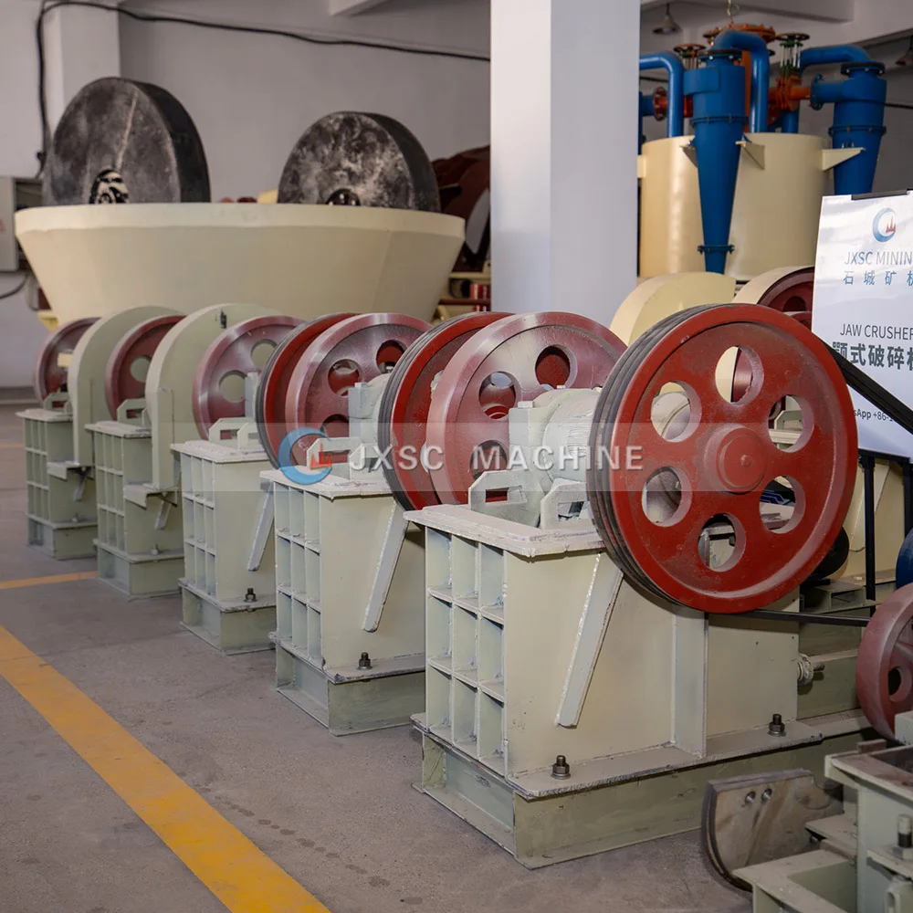 1.5-2TPH Mini Hard Rock Stone Gold Ore Processing Plant