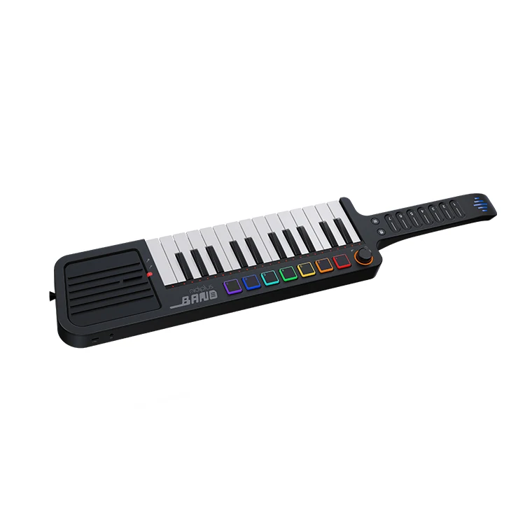 MIDIPLUS Multi Functional Instrument Versatile Portable Electronic Organ 25-Key Music Keyboard Tailor-Made for Band Guitarists
