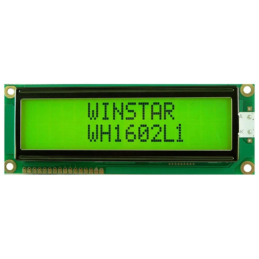 1602 Winstar WH1602L1 Custom LCD Panel Character Dot Matrix LCD Display Module 16x2