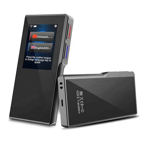 Dialect 98% High Accuracy AI Voice Translator Vormor T6 Pocket Wireless WiFi 82 Language Smart Translation Device for Business