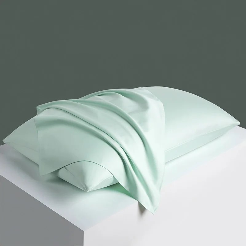 
Custom 16mm 19mm 22mm 25mm Silk Pillowcase Set Double Side Envelope Style 100% 6A Mulberrry Silk Pillow Case 