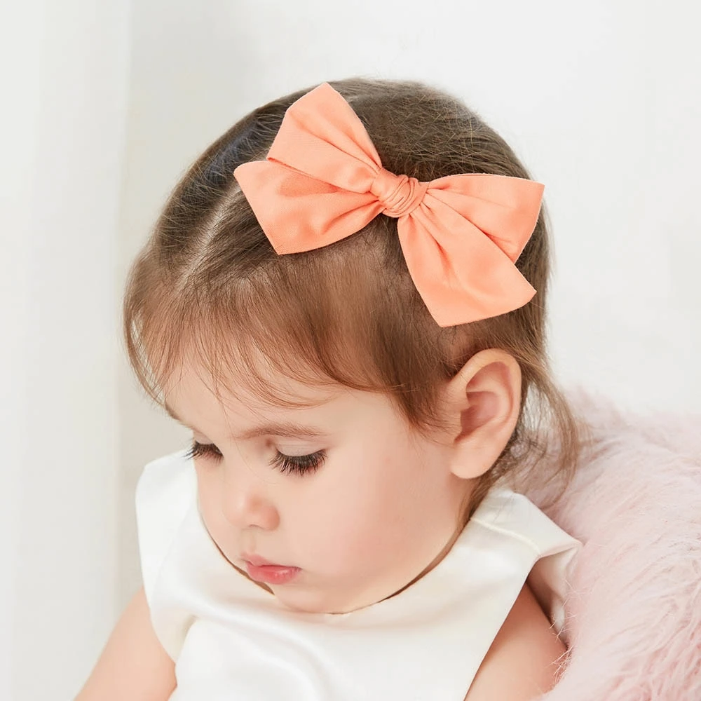 
2 Pcs/Lot New Bow Hairpins Hair Clips Headwear Print Flower Bohemian Style For Lovely Baby Girls Children Cute Cotton Hair 