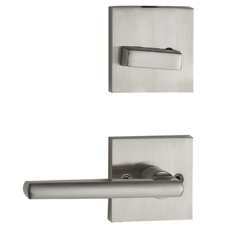 Modern Exterior Door Handle Set with Door Handle Lever and Single Cylinder Deadbolt Front Entry Door Handle set Lock