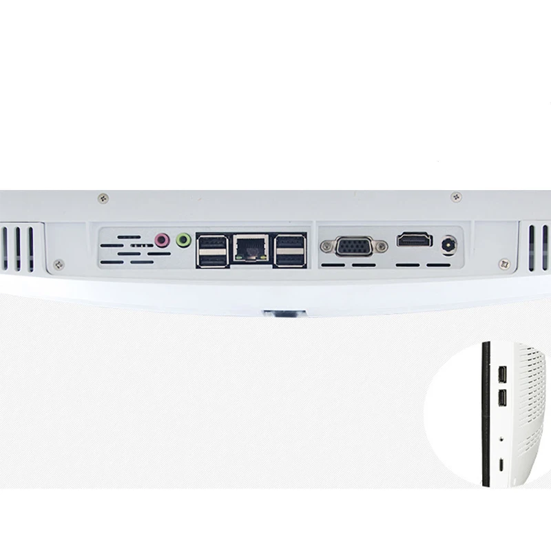 Hot selling Gaming desktop computer 22 24 27  inch in All-in-one PC curved screen All in one pc i7 i5 i3 AIO for Office Home