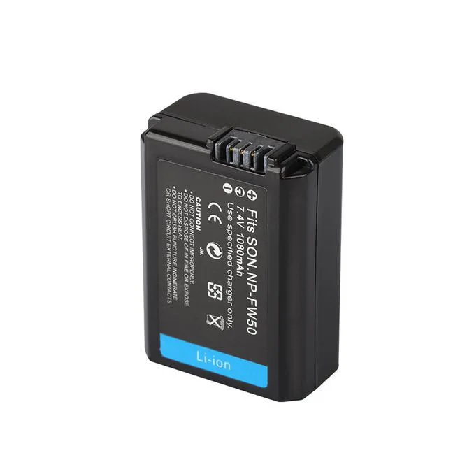  Аккумуляторная 1080mAh 7 4 V NP-FW50 NPFW50 аккумуляторная батарея для цифровых фотоаппаратов NP FW50 Sony NEX-3 NEX-5C NEX-C3 a33 a35
