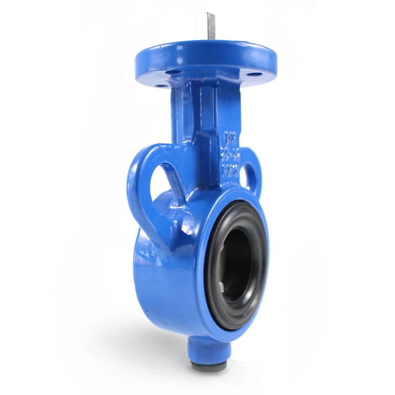 DN25 DN32 Wafer butterfly valve Center Line Ductile Iron  Wafer Butterfly Valve