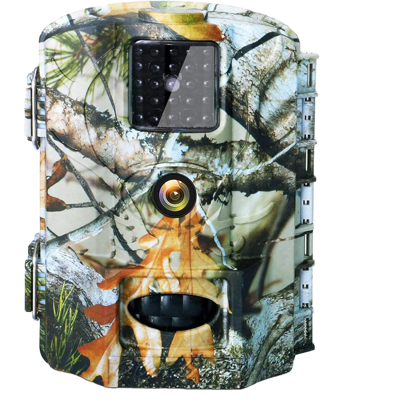 Olymbros Trail Game Deer Camera No Glow 16MP 1080P Night Vision Hunting Outdoor Cam Security Motion Activated Surveillance Cam