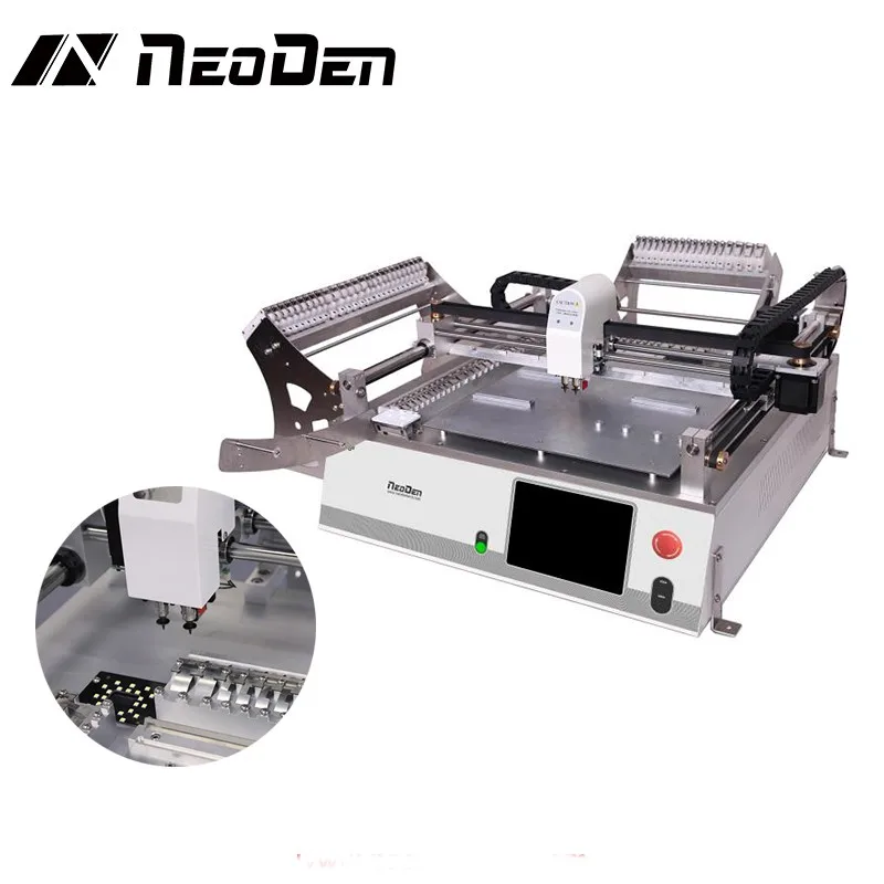 
NeoDen3V-A with Camera 2 Heads Neoden desktop pnp machine for pcb prototyping SMD SMT chip mounter bulb making machine 