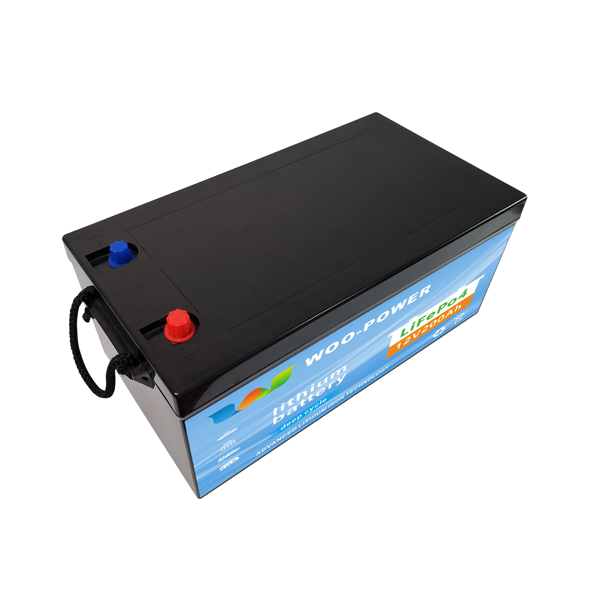 12V 200ah Lead Acid replacement Lithium Deep Cycle Solar Battery  battery 12v  200ah