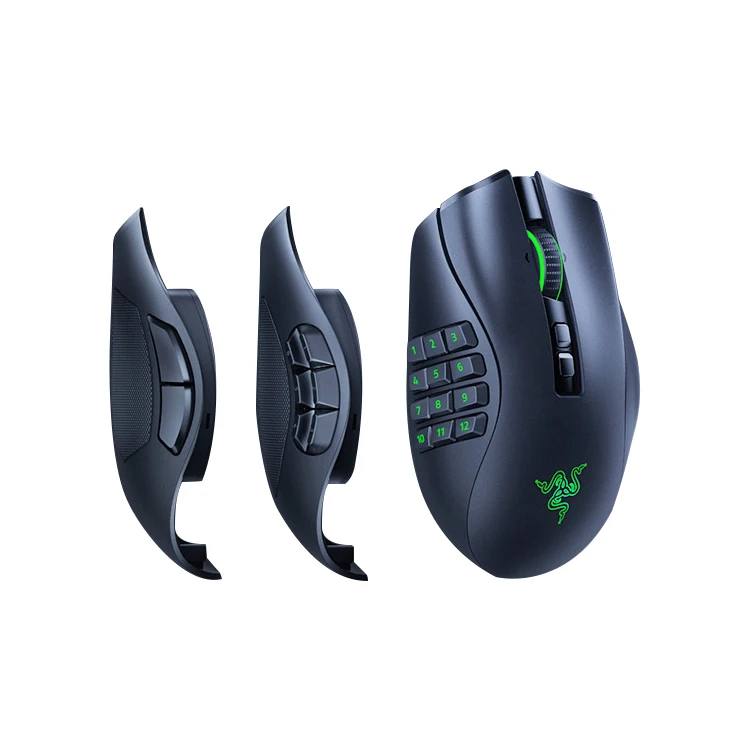 Game Mouse Naga Pro Wireless Gaming Mouse For Razer Blue tooth RGB Computer Mice Mouse Gamer