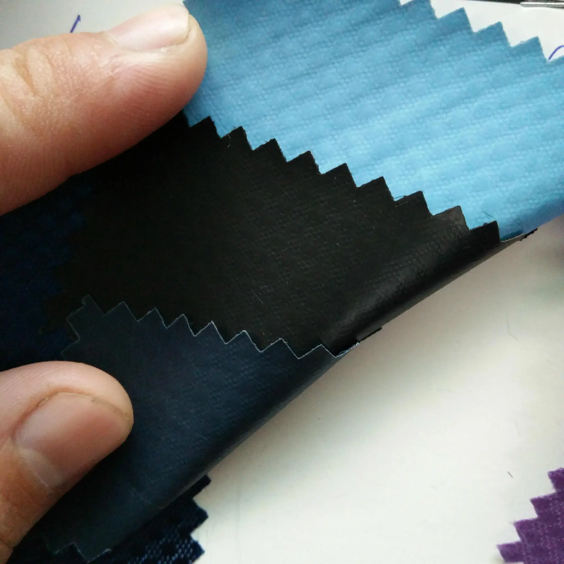 420D PVC Jacquard  Oxford Fabric For Luggage