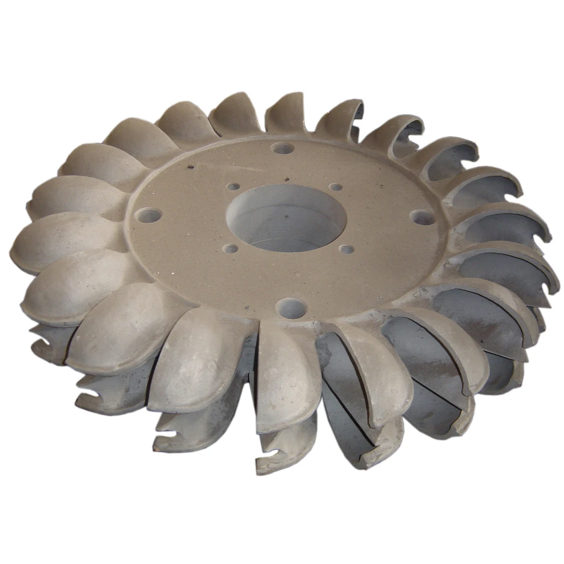 Foundry Iron Casting Services Grey Iron Sand Casting  Pelton Turbine Runner Metal Wheels