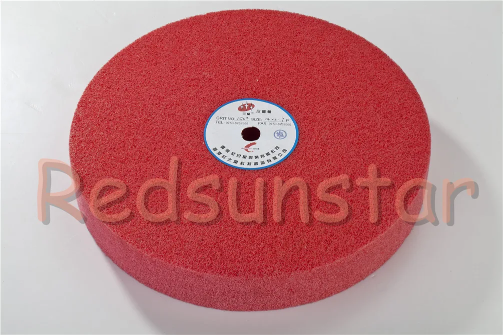 Nylon polishing wheel of drawing aluminum surface treatment