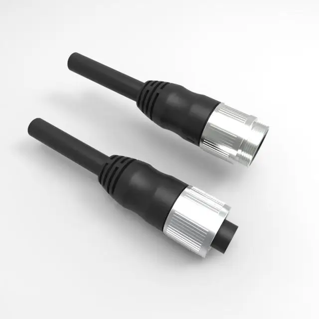 Прямая продажа с фабрики, водонепроницаемый круглый соединитель высокого напряжения и высокого тока 1-3/8 дюйма, 4 контакта, 600 В, 18 А/25 А/30 А