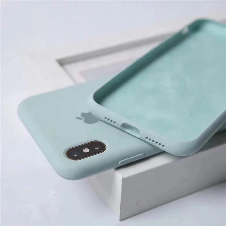 Чехол для iphone x 11 с логотипом на заказ полные чехлы pro max жидкий силиконовый чехол