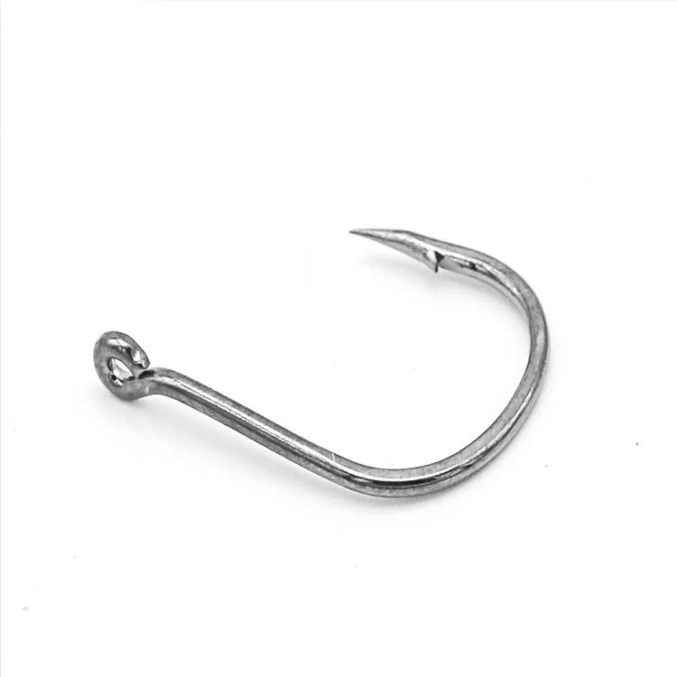 Made In China Bait Elastic Bands 100pcs /box 3-12# Black Gold Frozen Squid Fishing Bait High Carbon Steel Hook