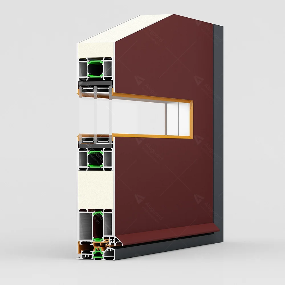 American Design Hurricane Impact Pivot Front Steel Entrance Door Luxury Stainless Steel Entry Security Door